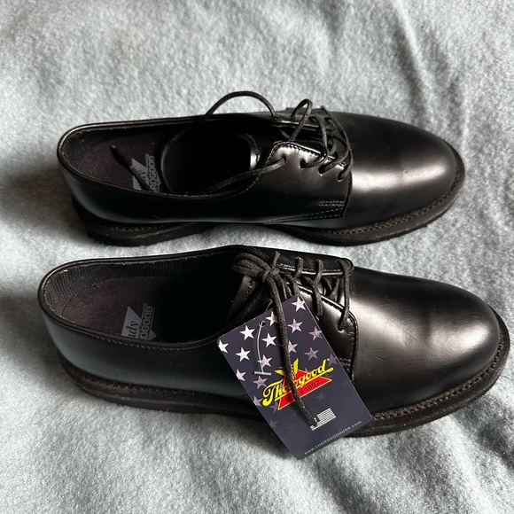 Lady Thorogood Shoes - Lady Thorogood Leather Oxford Dress Shoes